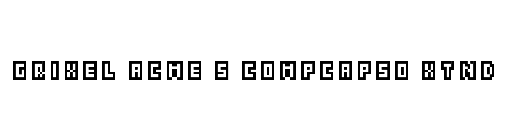 Grixel Acme 5 CompCapsO Xtnd  baixar fontes gratis