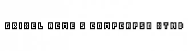 Grixel Acme 5 CompCapsO Xtnd  baixar fontes gratis