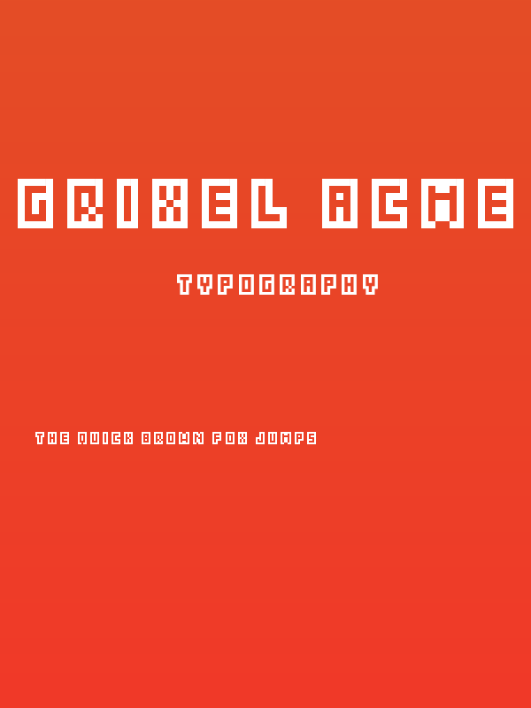 Grixel Acme 5 CompCapsO Xtnd Poster