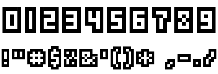 Grixel Acme 5 CompCapsO フォント その他の文字
