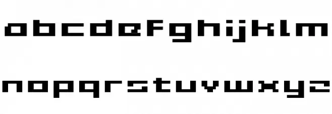 Grixel Acme 5 Wide Bold Xtnd フォント 小文字