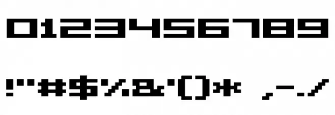 Grixel Acme 5 Wide Bold Font OTHER CHARS