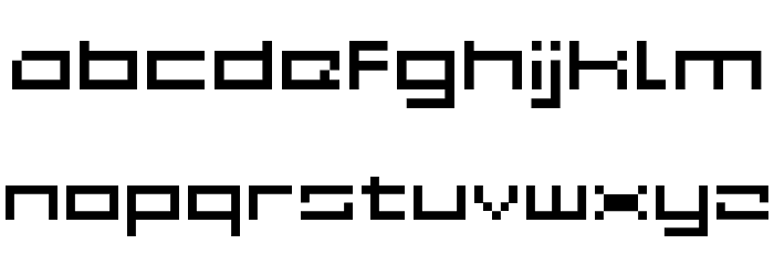 Grixel Acme 5 Wide Font LOWERCASE