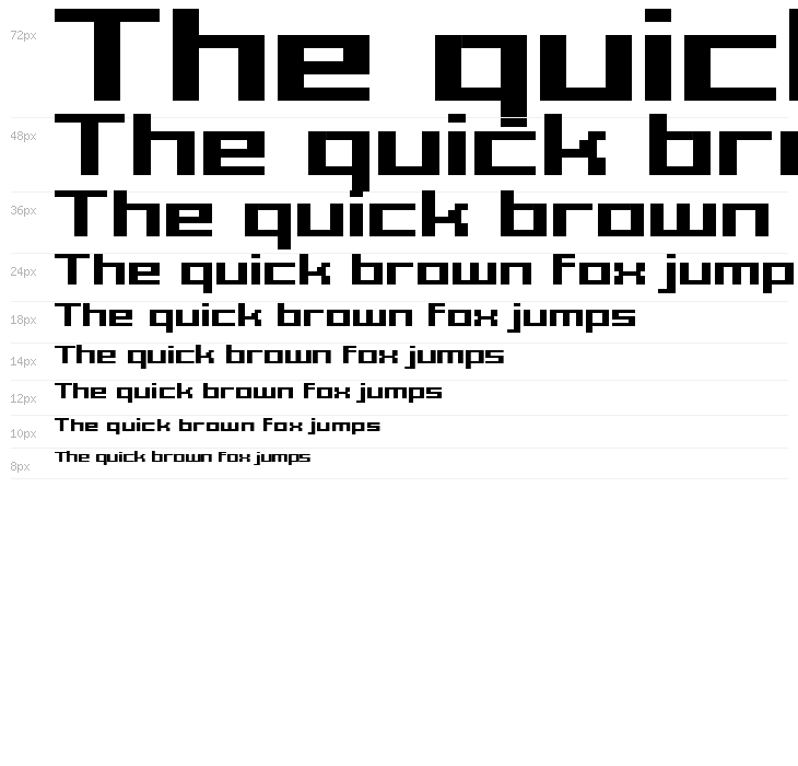 Grixel Acme 7 Wide Bold Waterfall