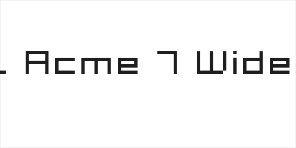 Grixel Acme 7 Wide Xtnd Logo