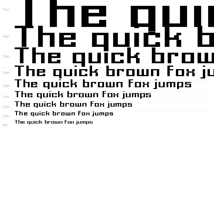 Grixel Acme 9 Regular Bold Xtnd Waterfall