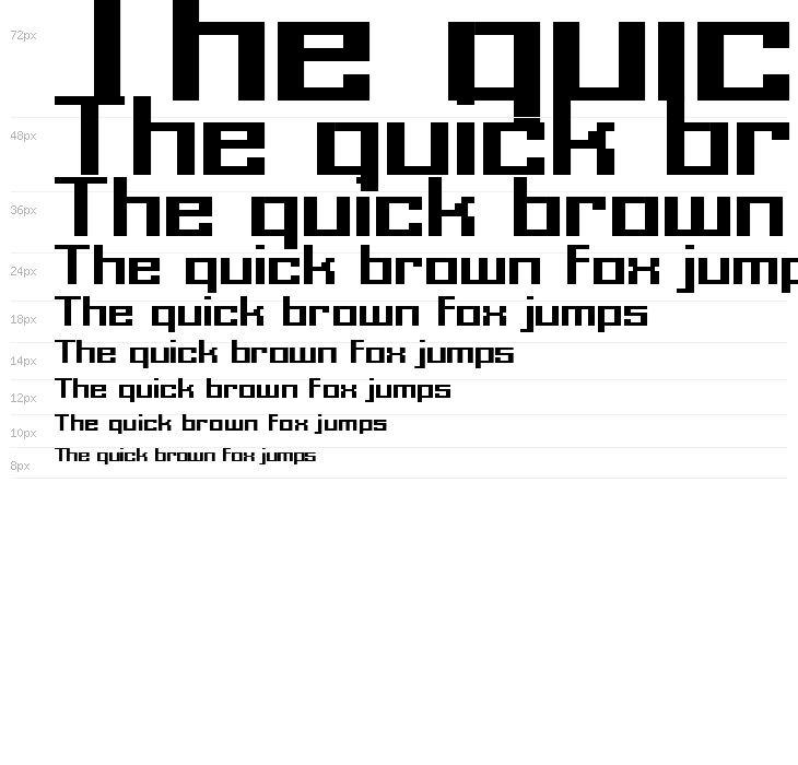 Grixel Acme 9 Regular Bold Waterfall