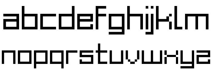 Grixel Acme 9 Regular Font LOWERCASE