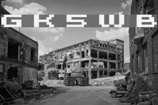 Grixel Kyrou 5 Wide Bold Font examples