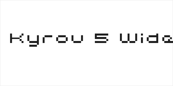 Grixel Kyrou 5 Wide Xtnd Logo