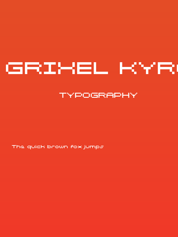 Grixel Kyrou 5 Wide Poster
