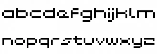 Grixel Kyrou 5 Wide フォント 小文字