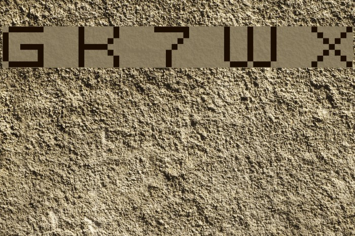 Grixel Kyrou 7 Wide Xtnd Font examples