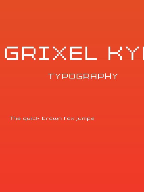Grixel Kyrou 7 Wide Xtnd Poster