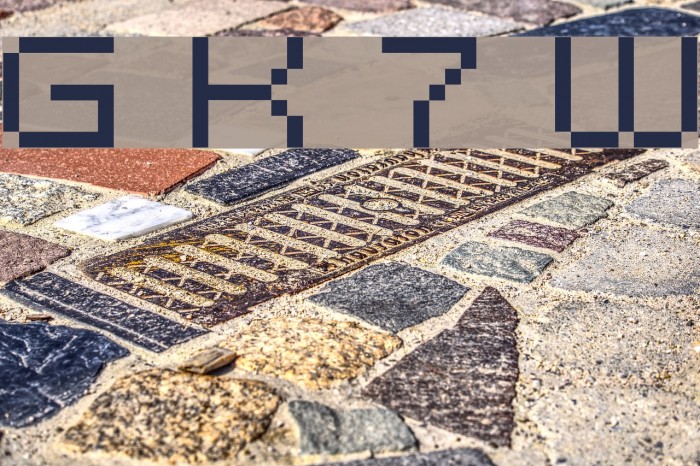 Grixel Kyrou 7 Wide フォント examples