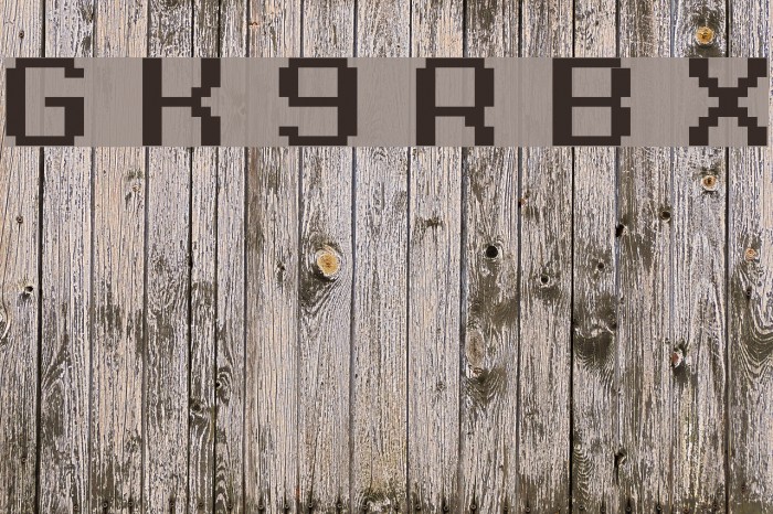 Grixel Kyrou 9 Regular Bold Xtnd Font examples