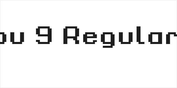 Grixel Kyrou 9 Regular Bold Xtnd Logo