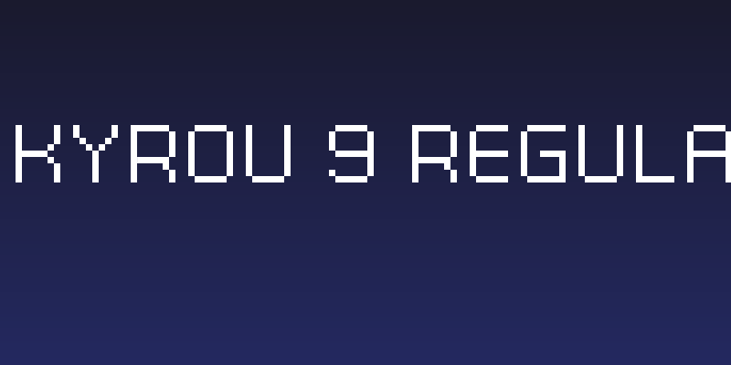 Grixel Kyrou 9 Regular Xtnd Social Header