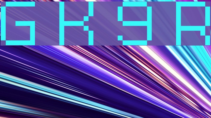 Grixel Kyrou 9 Regular Font examples