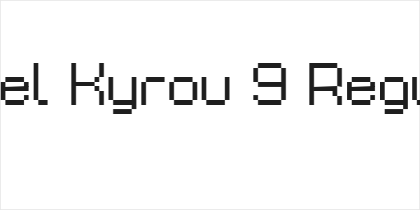 Grixel Kyrou 9 Regular Logo