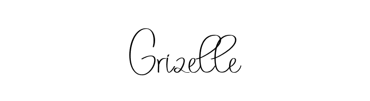Grizelle  font caratteri gratis