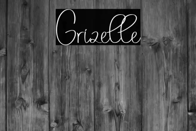 Grizelle Font examples