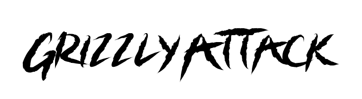 Grizzly Attack  font caratteri gratis