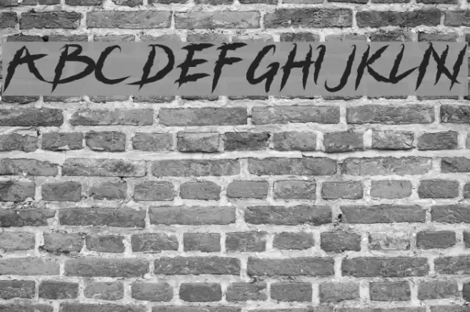 Grizzly Attack Font examples