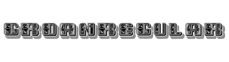 Groan Regular  font caratteri gratis