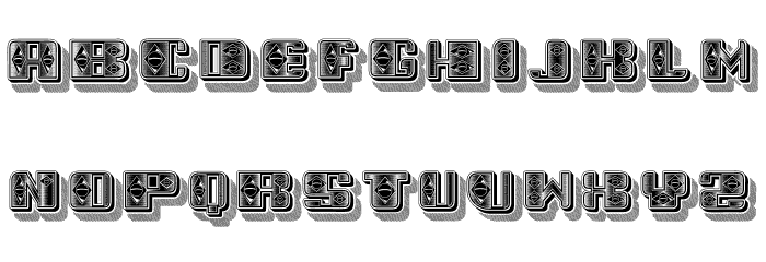 Groan Regular Font LOWERCASE
