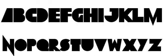 Grobsidian ExtraBlack フォント 大文字