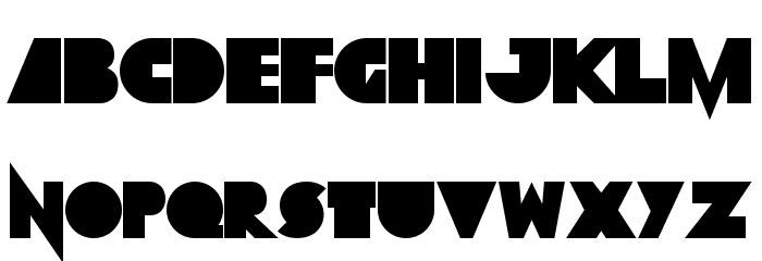 Grobsidian ExtraBlack Font LOWERCASE