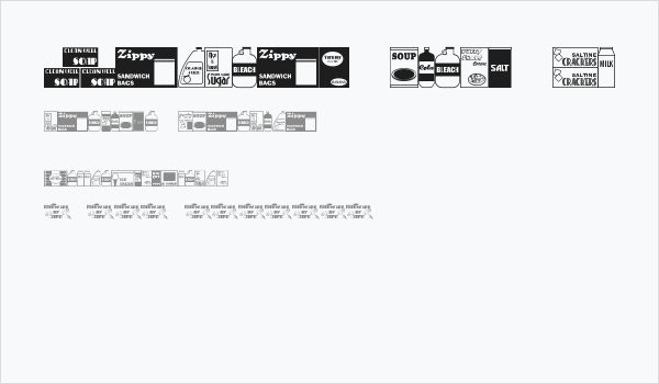 Grocery Items JL Business Card