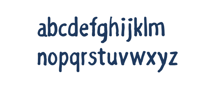 Grocery Rounded Lowercase