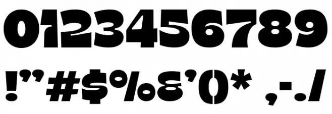 Groen California Sans Regular Font Alte caractere