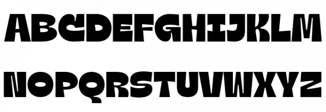 Groen California Sans Regular Font Litere mari