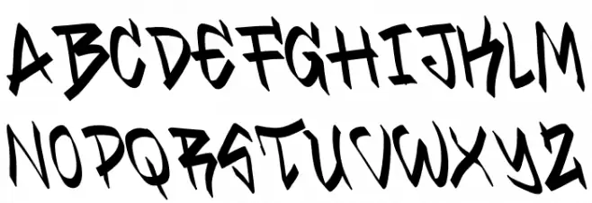 Groffy Regular Шрифта ВЕРХНИЙ