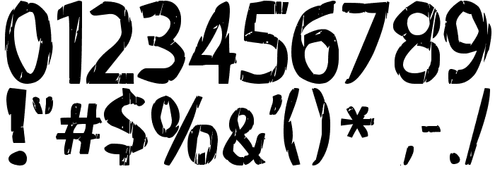 Grog-Binge Font OTHER CHARS