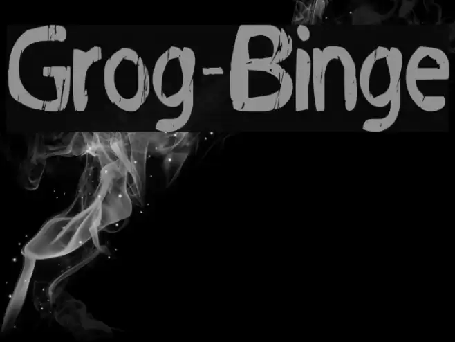 Grog-Binge Font examples