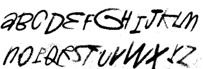 Gromagroo Font LOWERCASE
