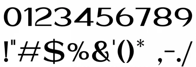 Gromife Font OTHER CHARS