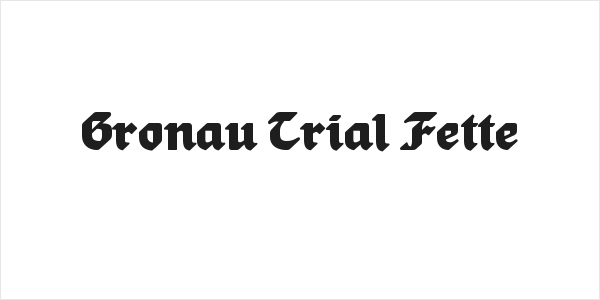 Gronau Trial Fette Logo