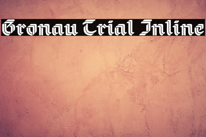 Gronau Trial Inline Example 2