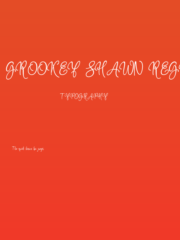 Grookey Shawn Regular Poster