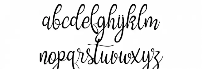 Grookey Shawn Regular Font LOWERCASE