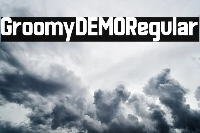 Groomy DEMO Regular Example 3