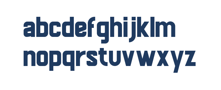 Groomy DEMO Regular Lowercase
