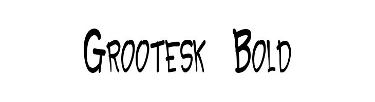 Grootesk Bold Font