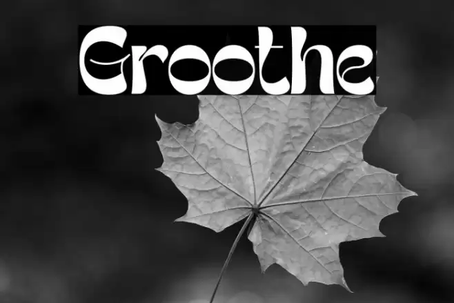 Groothe Caratteri examples