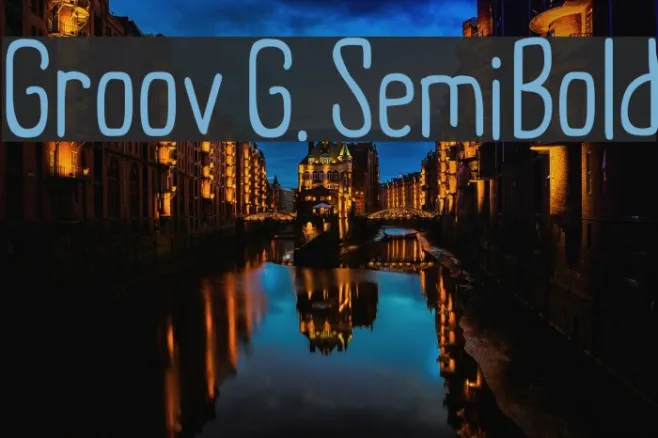 Groov G. SemiBold Example 1
